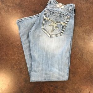 Mens Rock Revival Jeans